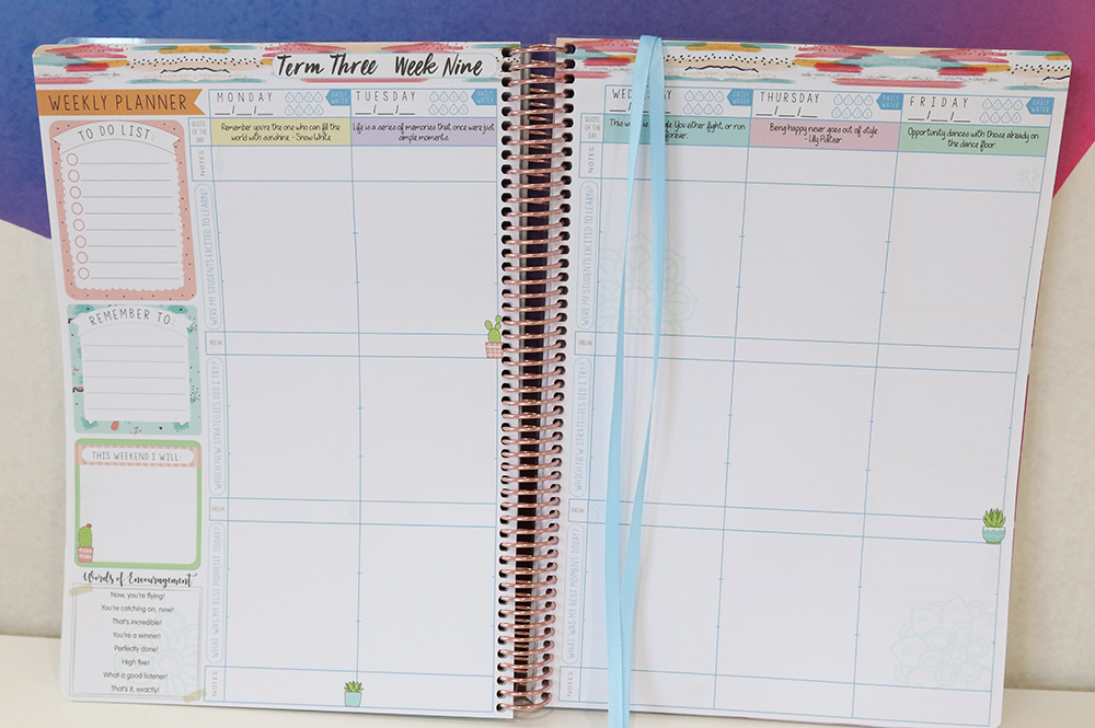 2022 A4 Personalised Weekly High School Planner Teacher Resources